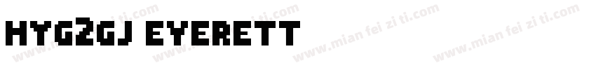 hyg2gj everett字体转换